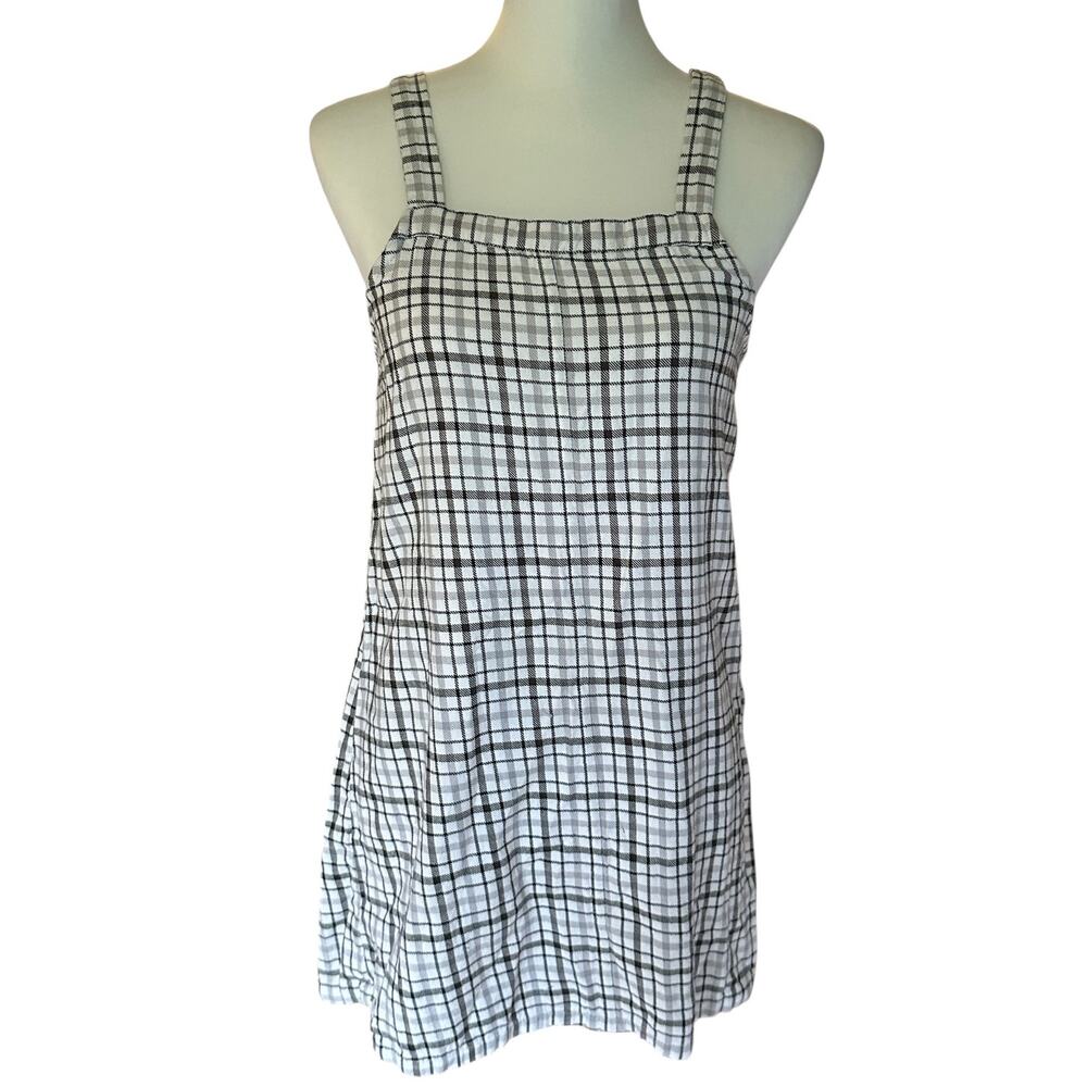 American Eagle XS Dress Black, White Gray Sleeveless